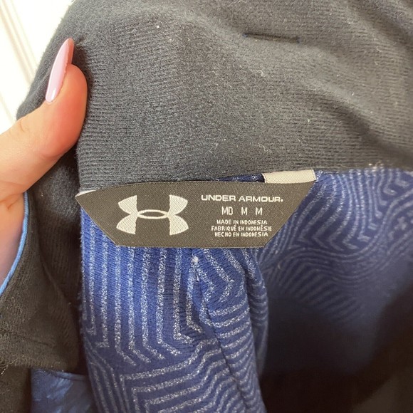 Under Armour Size M Skii Snowboard Pants Blue Tie Dye Coldgear Infrared - Picture 6 of 8